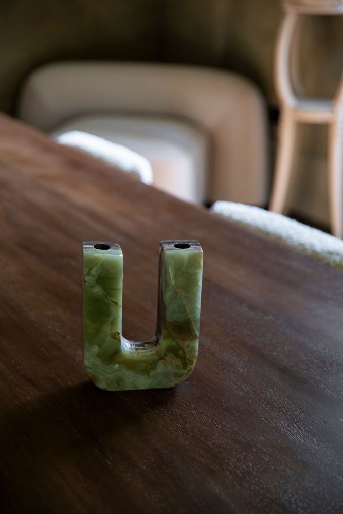 Decorative objects - Bougeoir Duo U - MANIFESTE