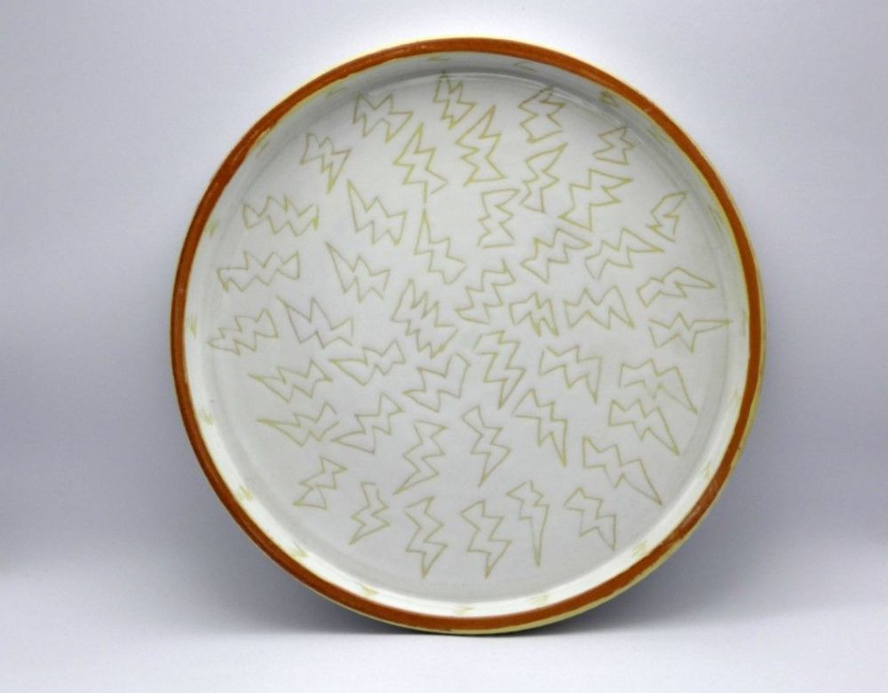 Everyday plates - Zig Zag - LOU ARTECERAMICA