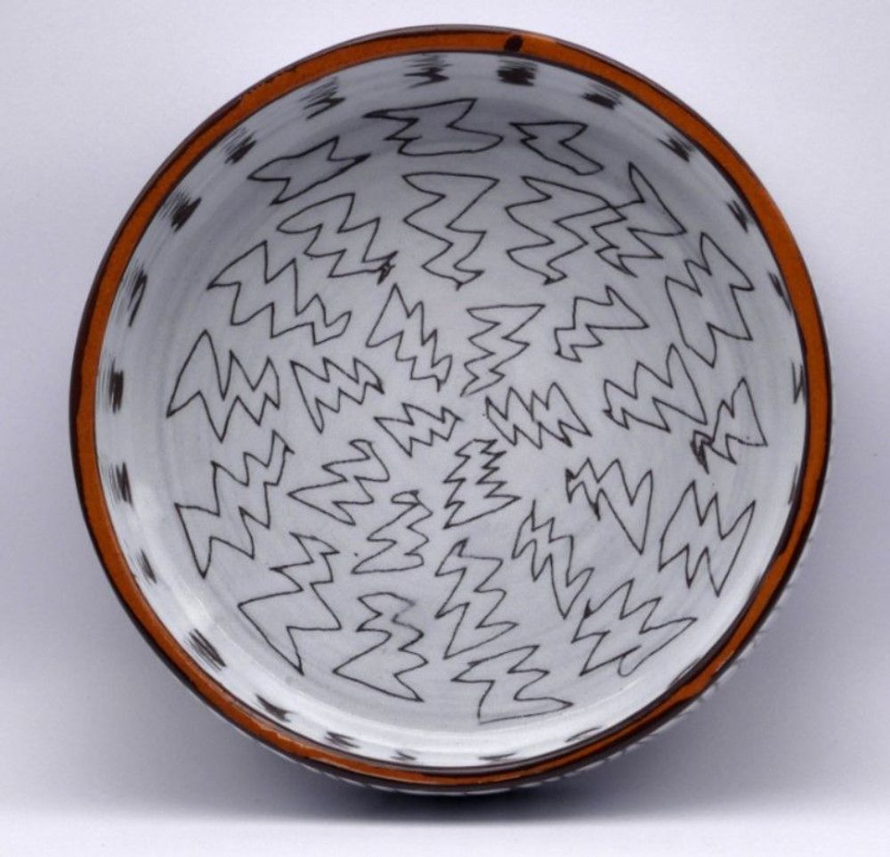 Everyday plates - Zig Zag - LOU ARTECERAMICA