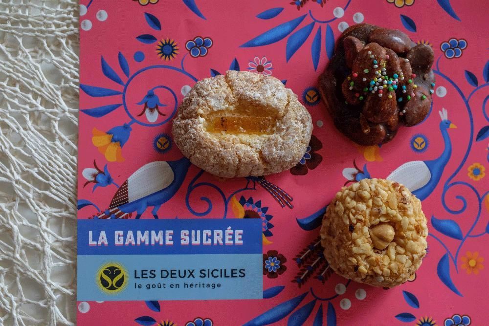 Biscuits - Pâtes d'amandes aux agrumes - LES DEUX SICILES