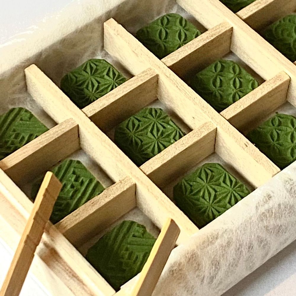 Scents - Matcha scents 「KOTOHA」”Mon-yo”12pcs. - AUTHENTIC MATCHA SCENTS KOTOHA
