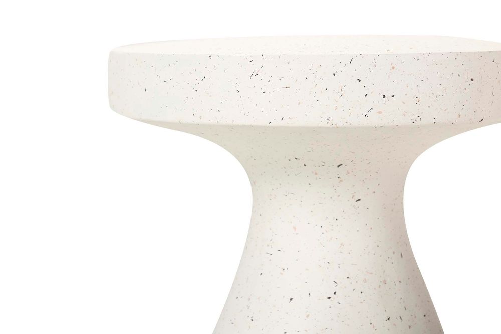 Autres tables - TABLE AUXILIAIRE SEDIT BLANCHE 51x51x55 CM - ETHAN CHLOE