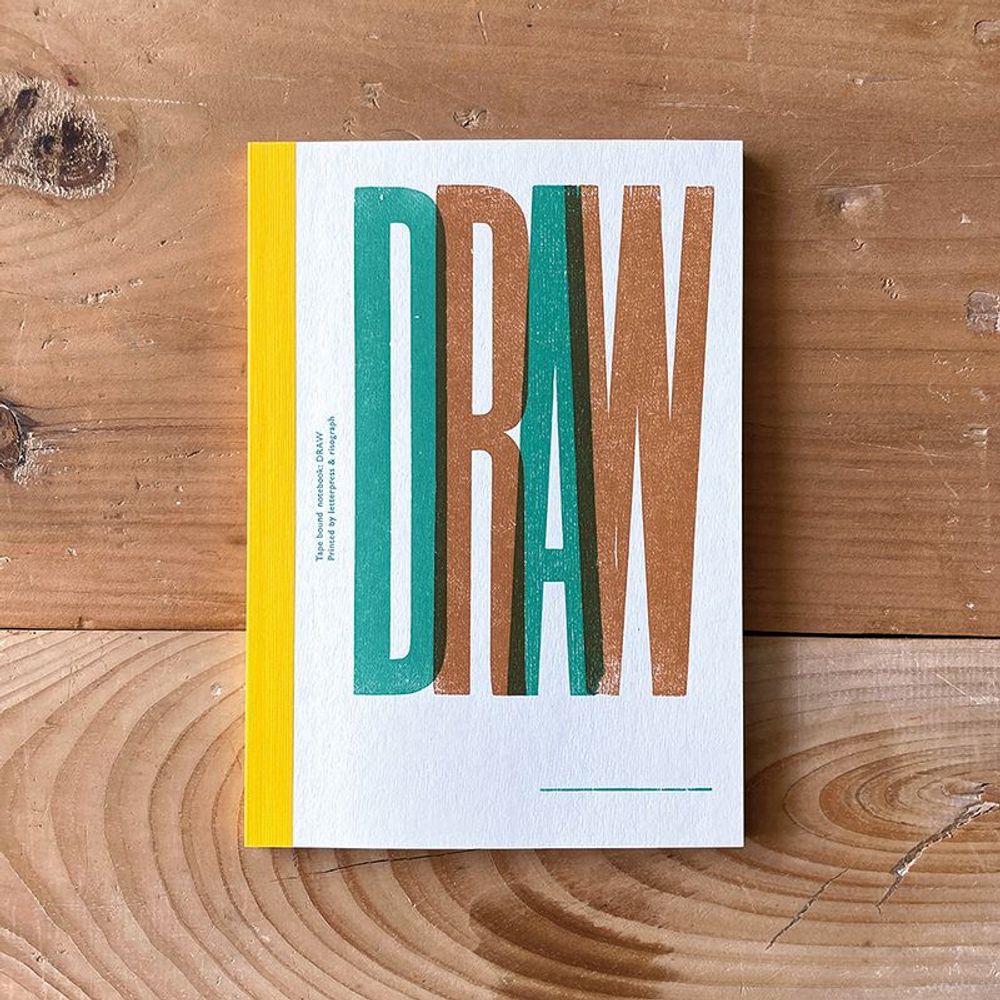 Papeterie bureau - Tape bound Notebook - TOMIGAYA LETTERPRESS
