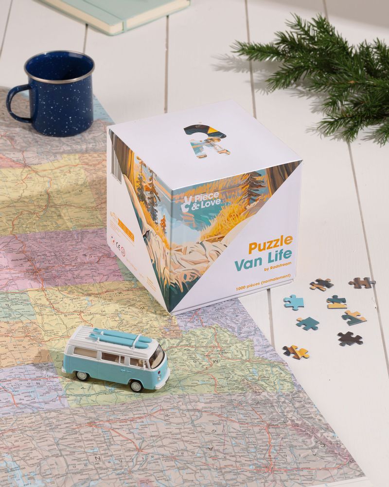 Revêtements muraux - Puzzles 1000 pièces - Van Life - PIECE & LOVE
