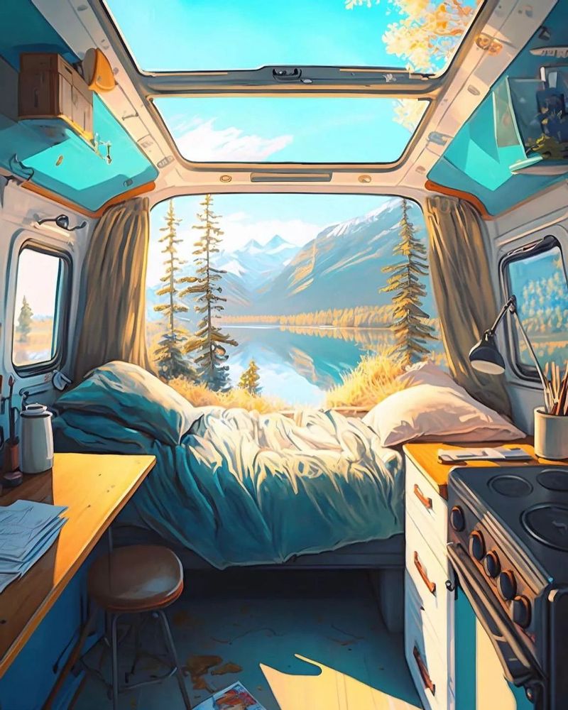 Revêtements muraux - Puzzles 1000 pièces - Van Life - PIECE & LOVE