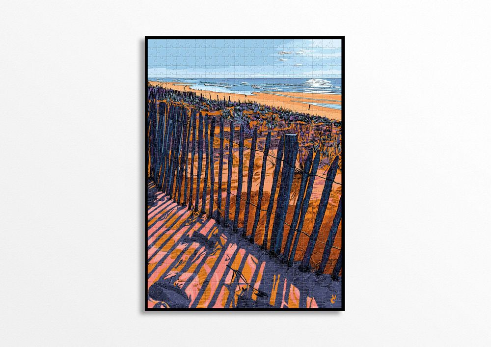 Wall panels - 1000 piece puzzle - Walk Don't Run - PIECE & LOVE