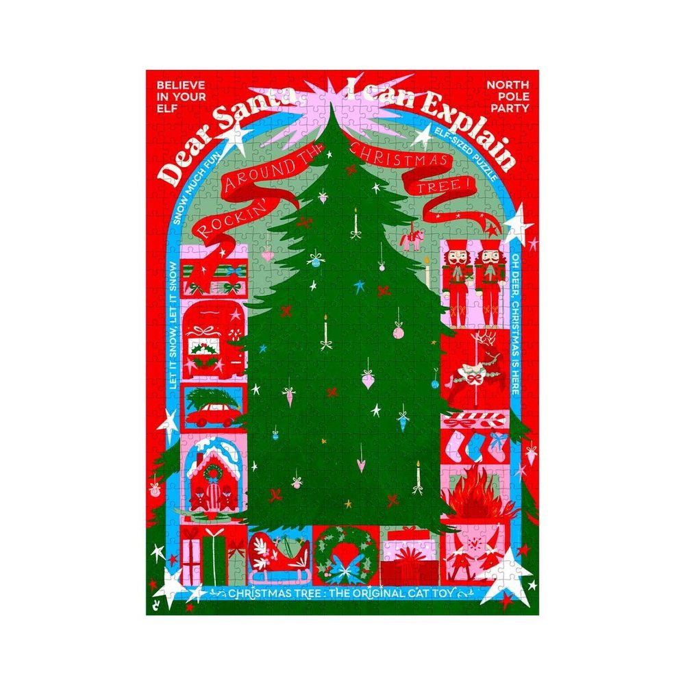 Wall panels - 1000 piece puzzle - Dear Santa - PIECE & LOVE
