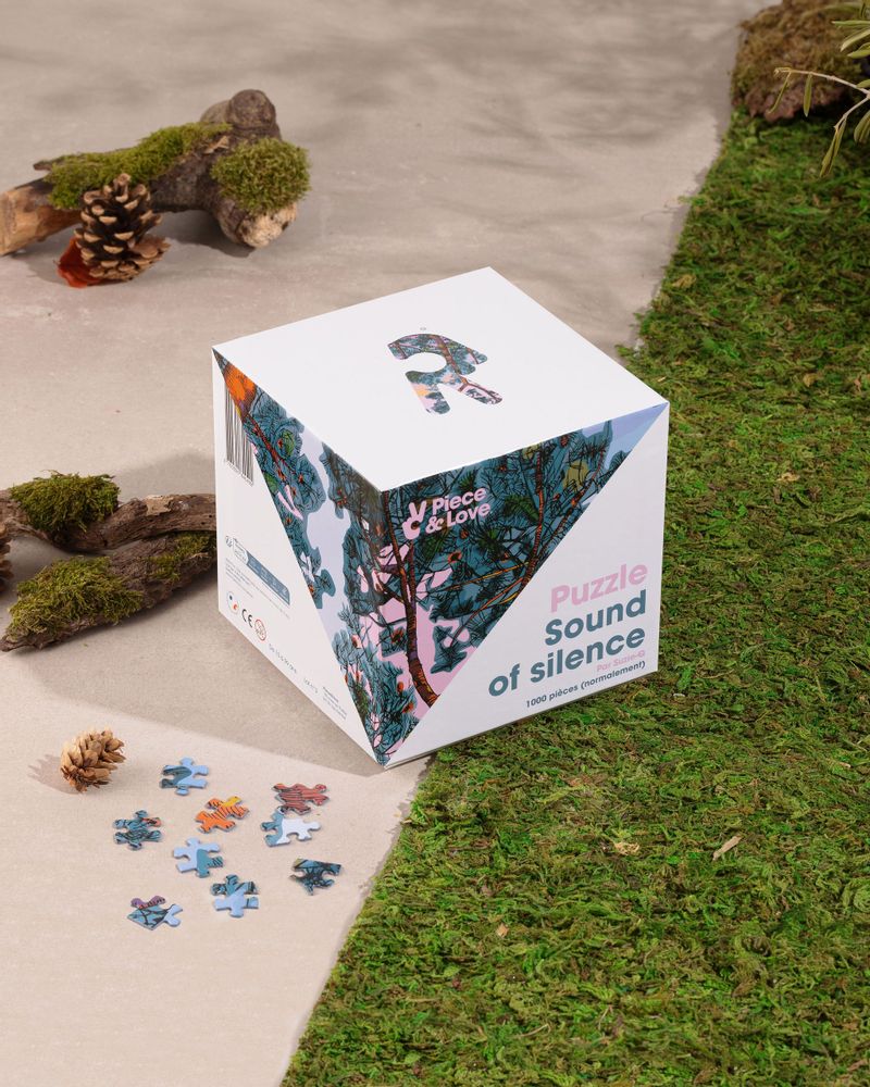 Revêtements muraux - Puzzle 1000 pièces - Sound of Silence - PIECE & LOVE
