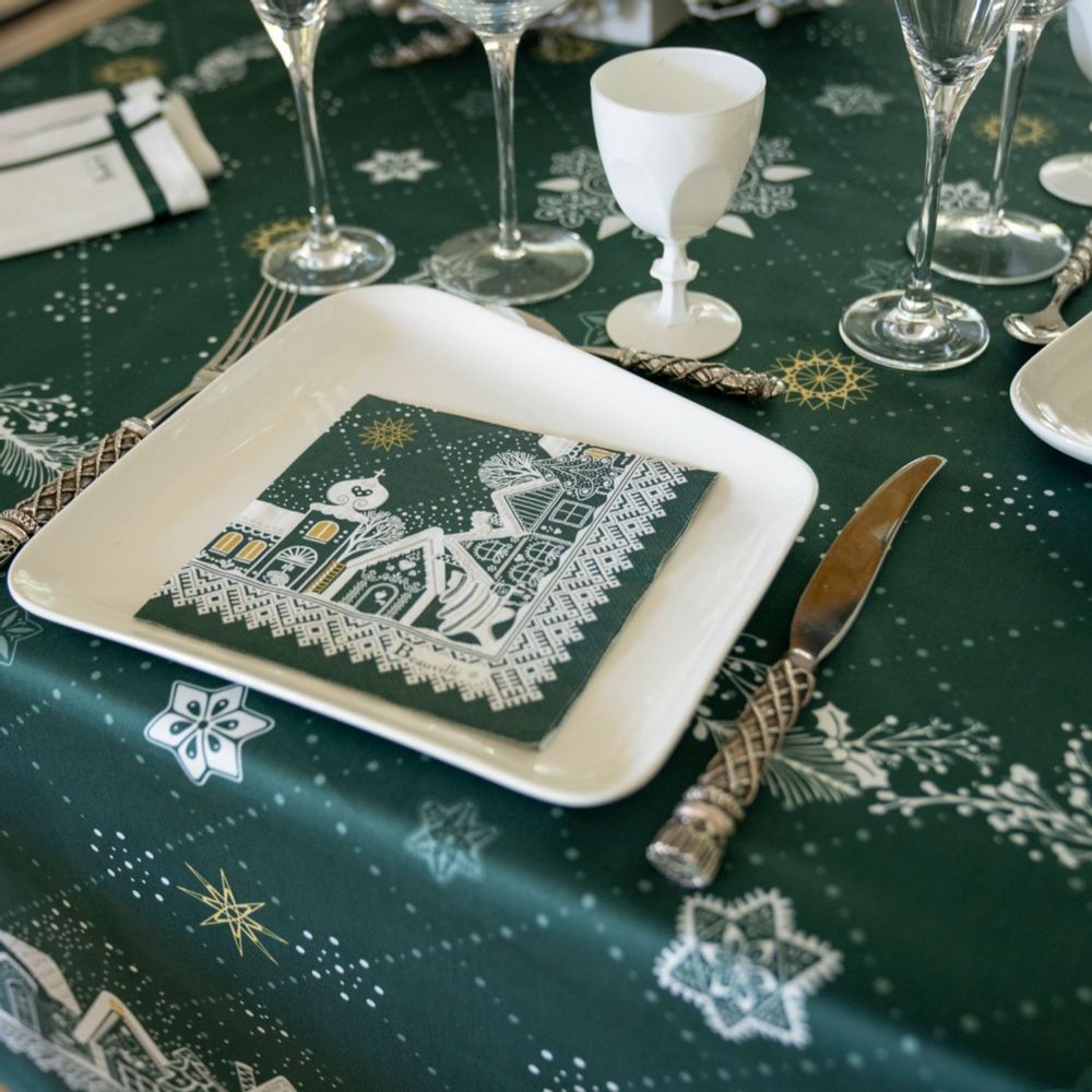 Linge de table textile - Nappe - Nuit étoilée - BEAUVILLÉ