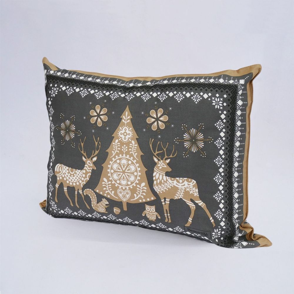 Coussins textile - Housse de coussin Balade en hiver - BEAUVILLÉ