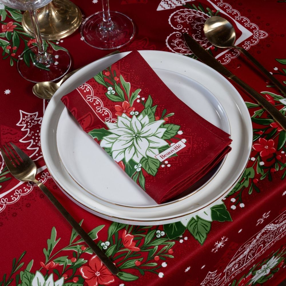 Linge de table textile - Set de table Magie de Noël - BEAUVILLÉ