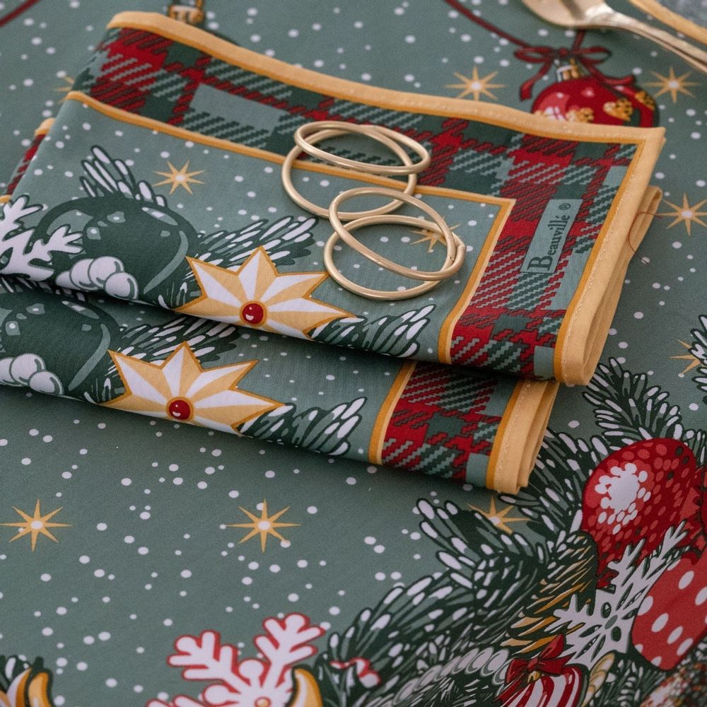Linge de table textile - Set de table Trésors de Noël - BEAUVILLÉ