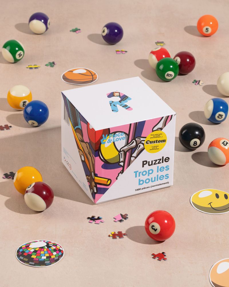 Revêtements muraux - Puzzle - Trop les boules - PIECE & LOVE