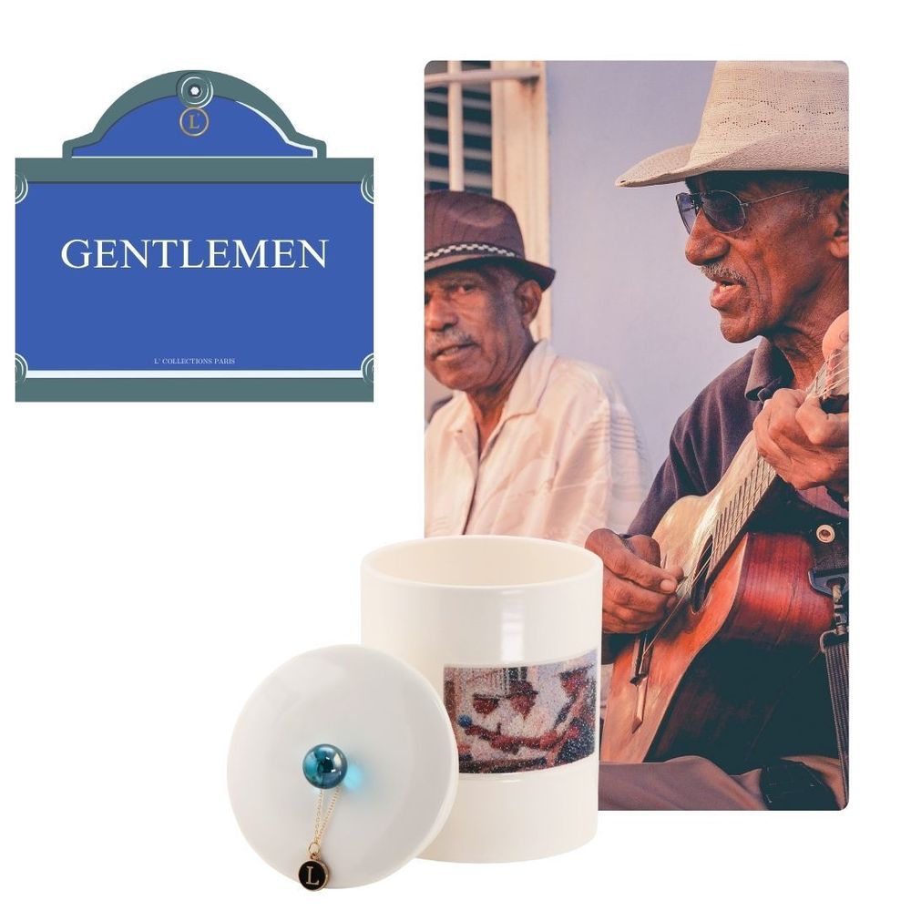 Bougies - Bougie - Gentlemen - Basic - L'COLLECTIONS PARIS