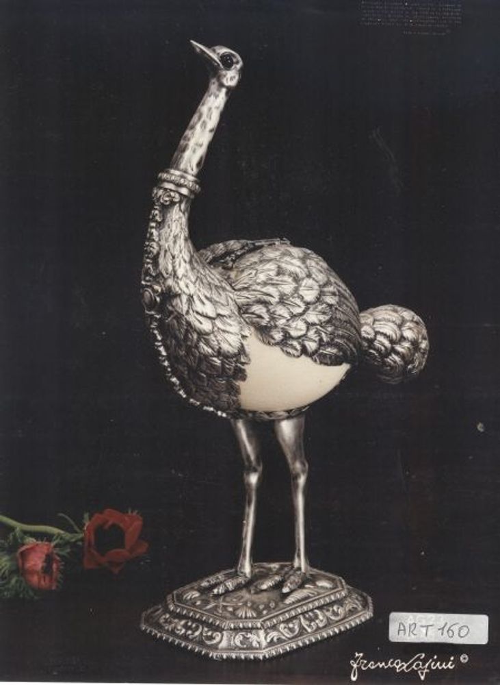 Sculptures, statuettes et miniatures - Autruche - sculpture - FRANCO LAPINI 1963