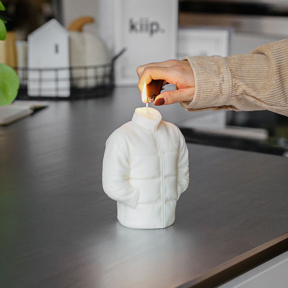 Decorative objects - Doudoune kiip candle. - KIIP.