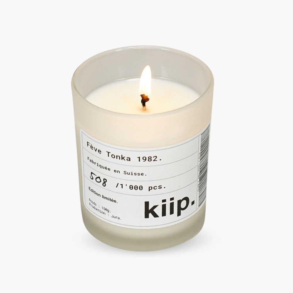 Candles - Tonka Bean Candle 1982. - KIIP.