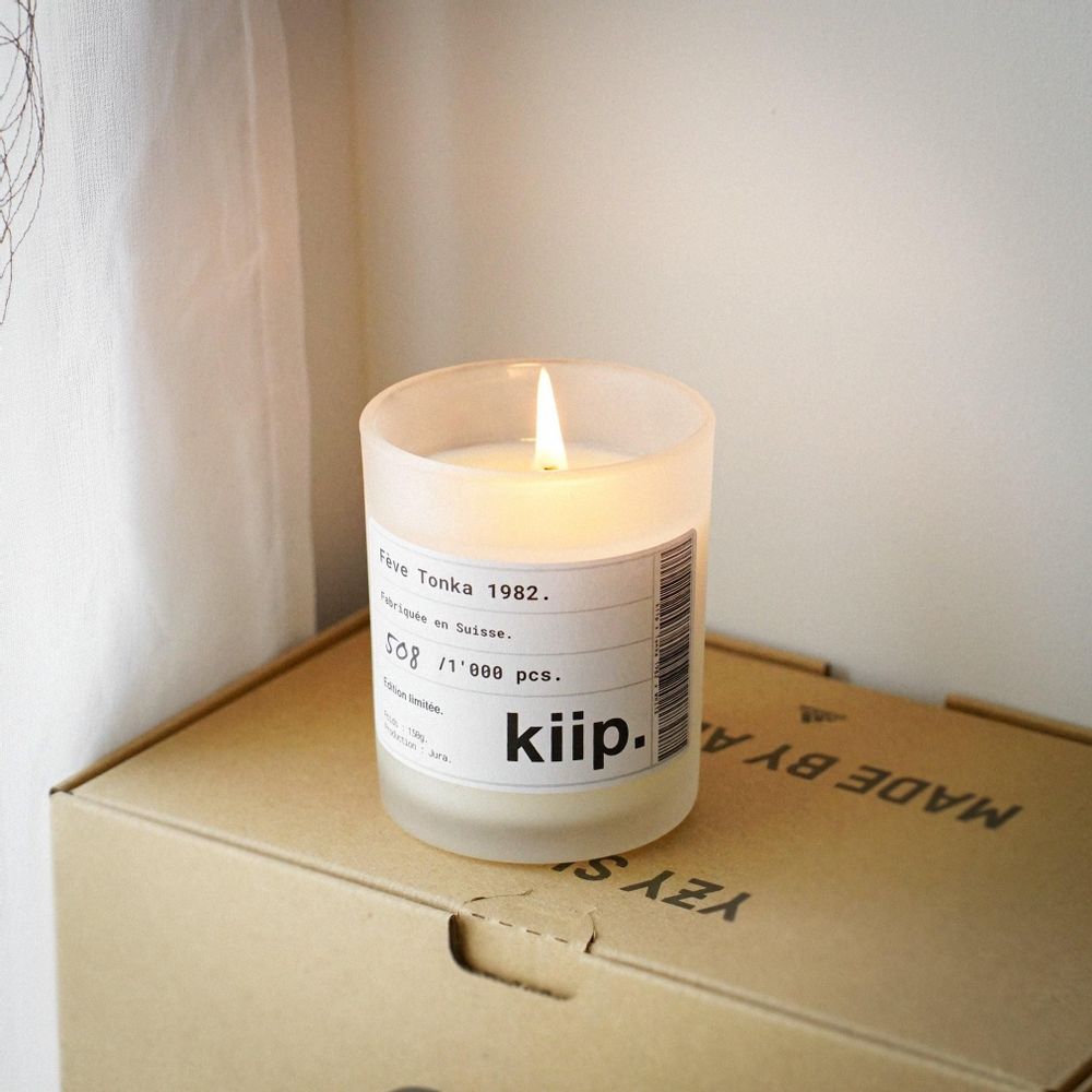 Candles - Tonka Bean Candle 1982. - KIIP.