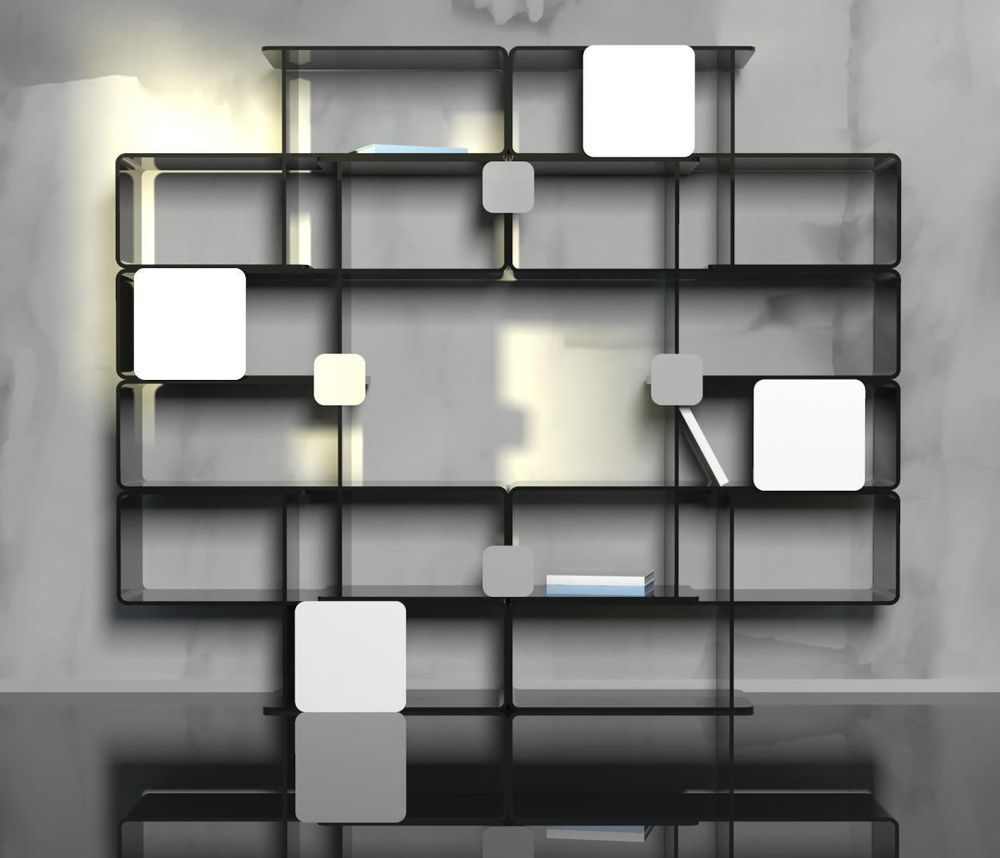 Etagères - LIBRARY OR meubles modulaires - NICOLAZZARO ITALIAN DESIGN