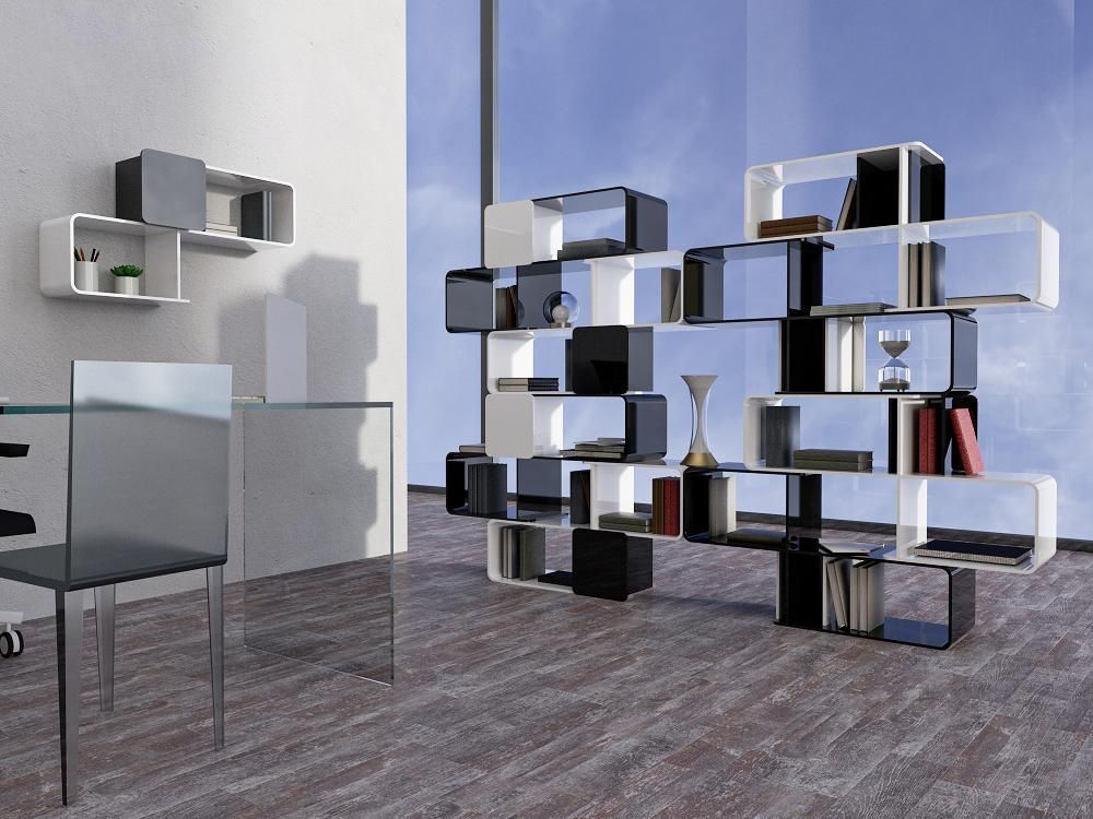 Etagères - LIBRARY OR meubles modulaires - NICOLAZZARO ITALIAN DESIGN