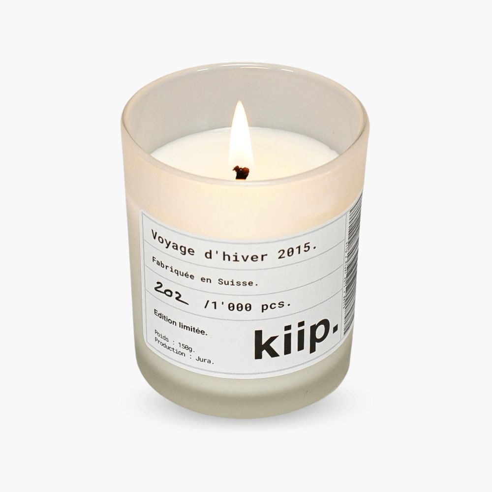 Candles - Voyage d'hiver 2015 candle. - KIIP.