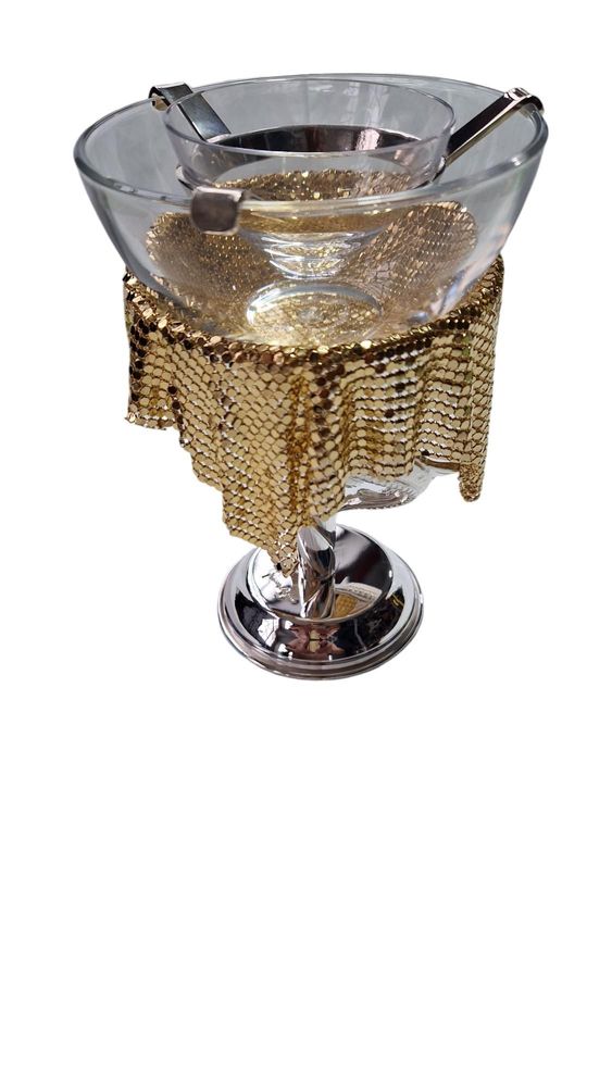Bols - Bol à caviar Makramé - FRANCO LAPINI 1963