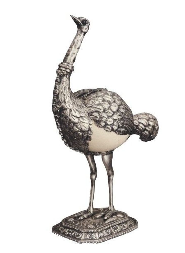 Sculptures, statuettes et miniatures - Autruche - sculpture - FRANCO LAPINI 1963