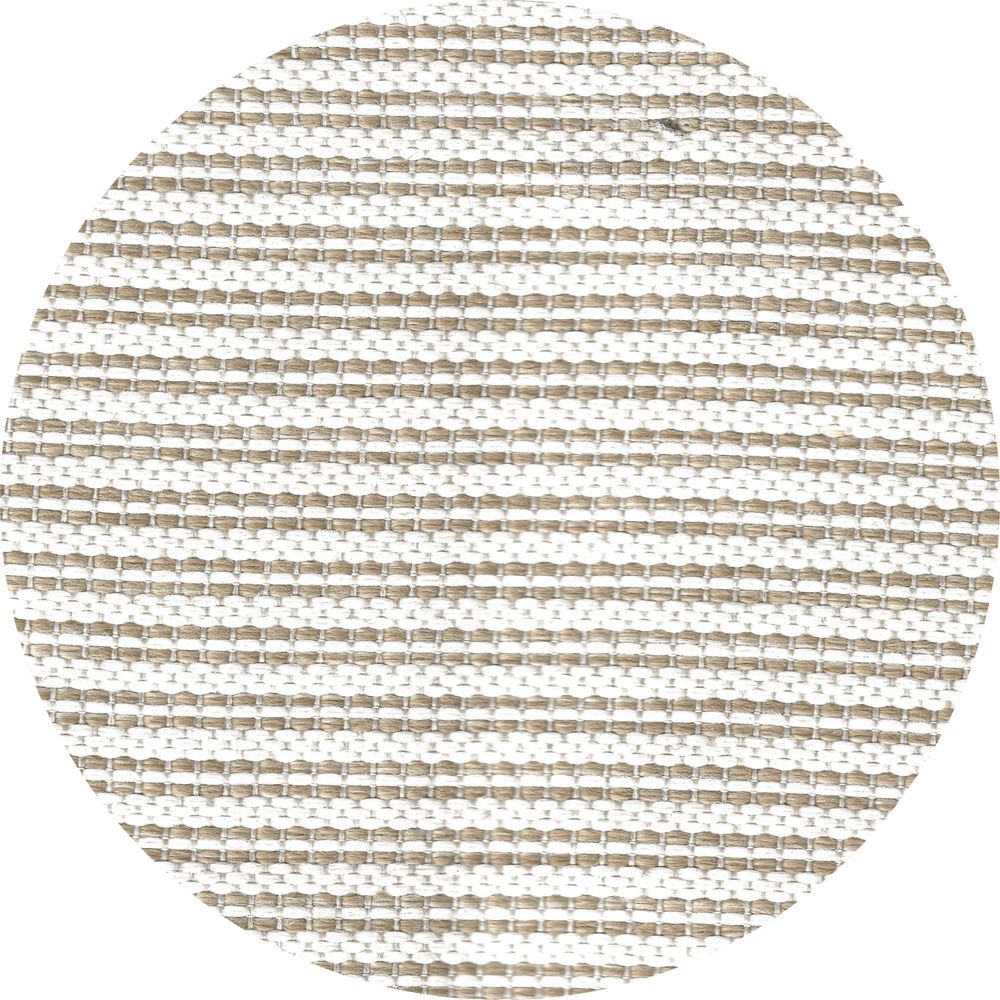 Equipements espace extérieur - Lit bain de soleil extérieur en mousse 1 place beige et blanc - MX HOME