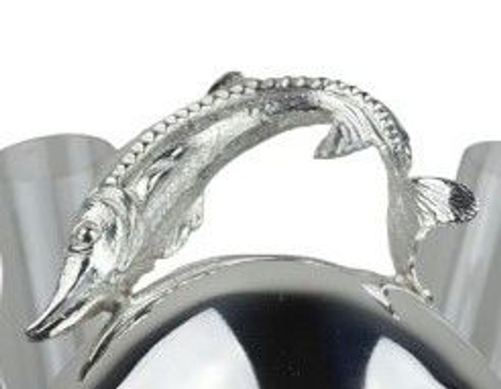 Bols - Ensemble de bols à caviar avec 6 verres à vodka - FRANCO LAPINI 1963