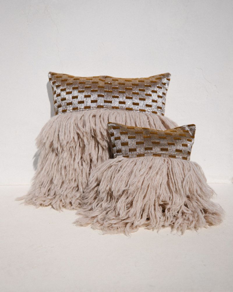 Coussins textile - COUSSIN DÉCORATIF WUGO — 16 x 16 - IFSTHETIC