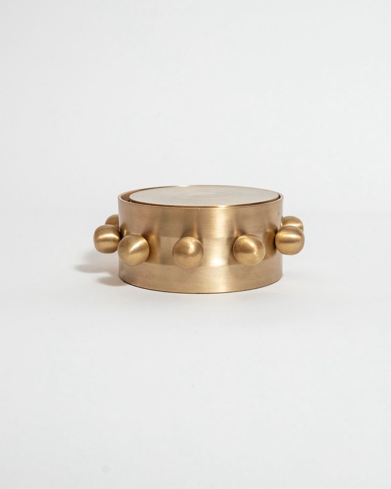 Objets design - Sous-verre Kaiba en laiton - IFSTHETIC