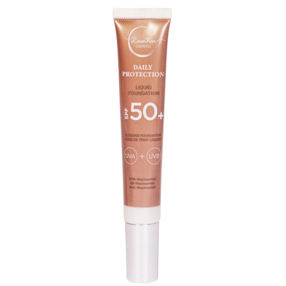 Beauty products - Daily Protection Liquid Foundation SPF 50+ - ROSEKIN COSMETICS