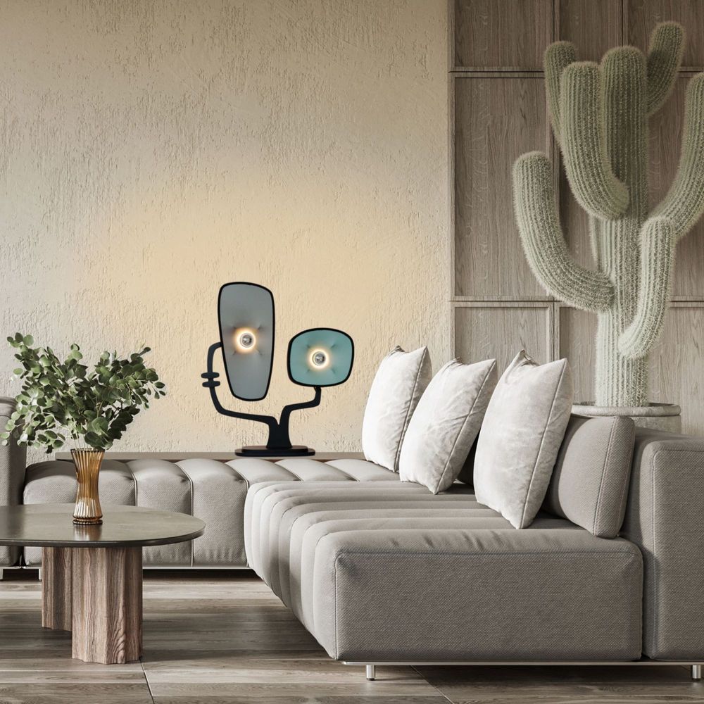 Sculptures, statuettes et miniatures - MEET_U table lamp - DEFLIN CREATIONS