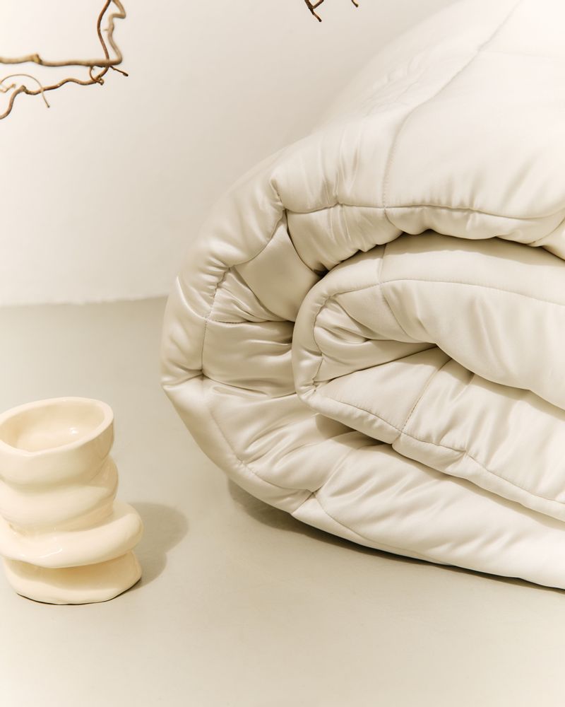 Linge de lit - Couette 100 % soie Setino, double/king size, 260 x 240, hiver, 300 g / - T.SILK COLLECTION