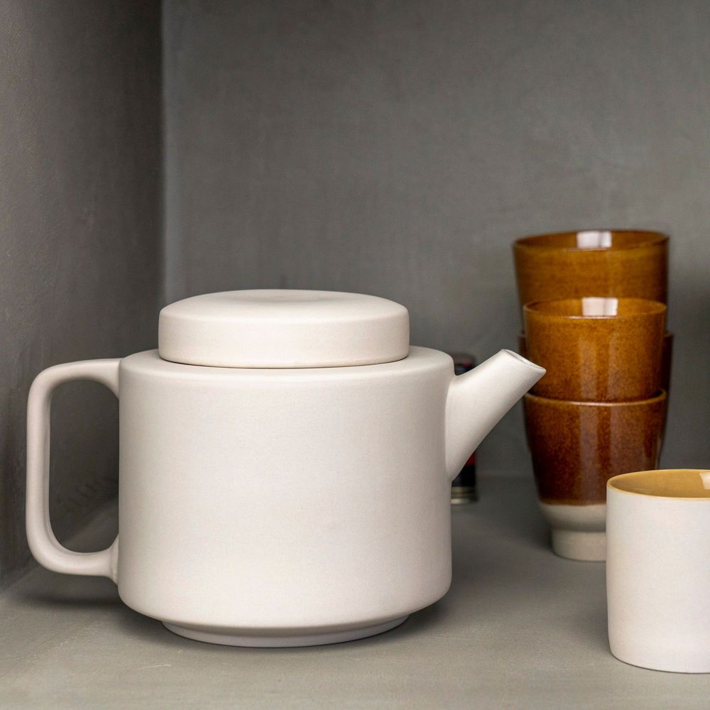 Mugs - CYL teapot grey clay - KINTA