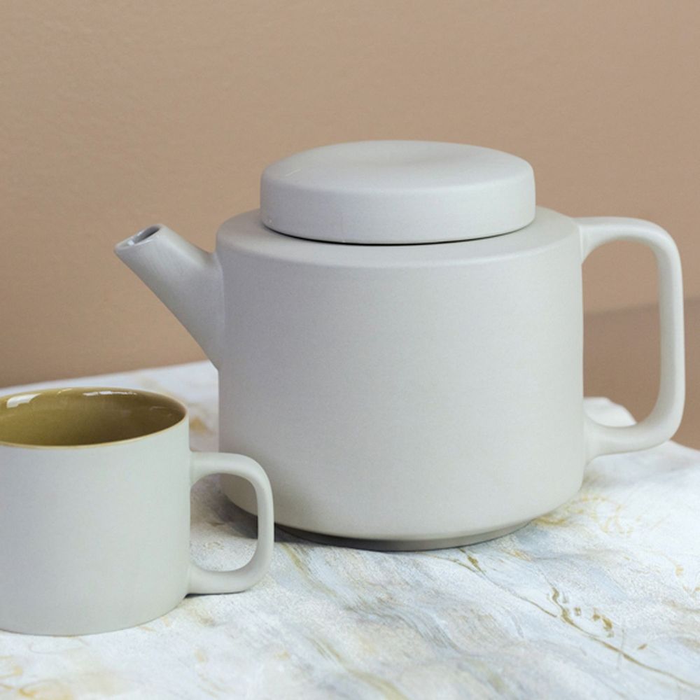 Mugs - CYL teapot grey clay - KINTA