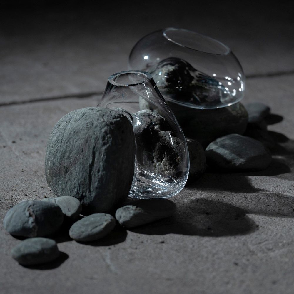 Vases - Bare Flower Vase - ATELIER AO - JAPANESE BLUE STONE -