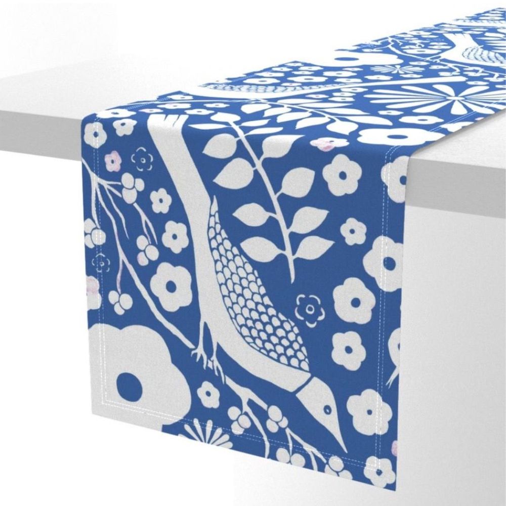 Design textile et surface - Blue Garden - PAULA BOUFFARD
