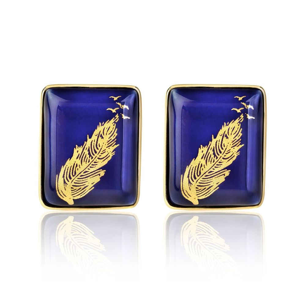 Jewelry - Cufflinks "Golden Dawn" - WAGNER ARTE