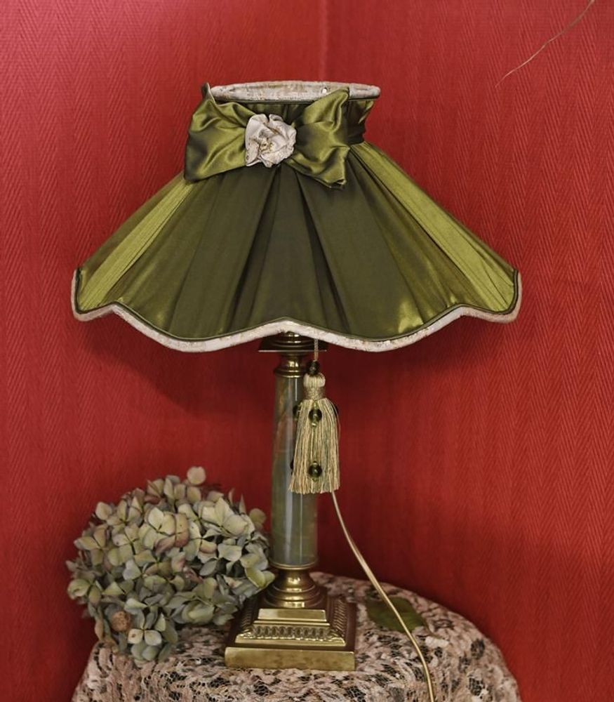 Decorative objects - Princess Belle Epoque silk taffeta lampshade - BELLE EPOQUE