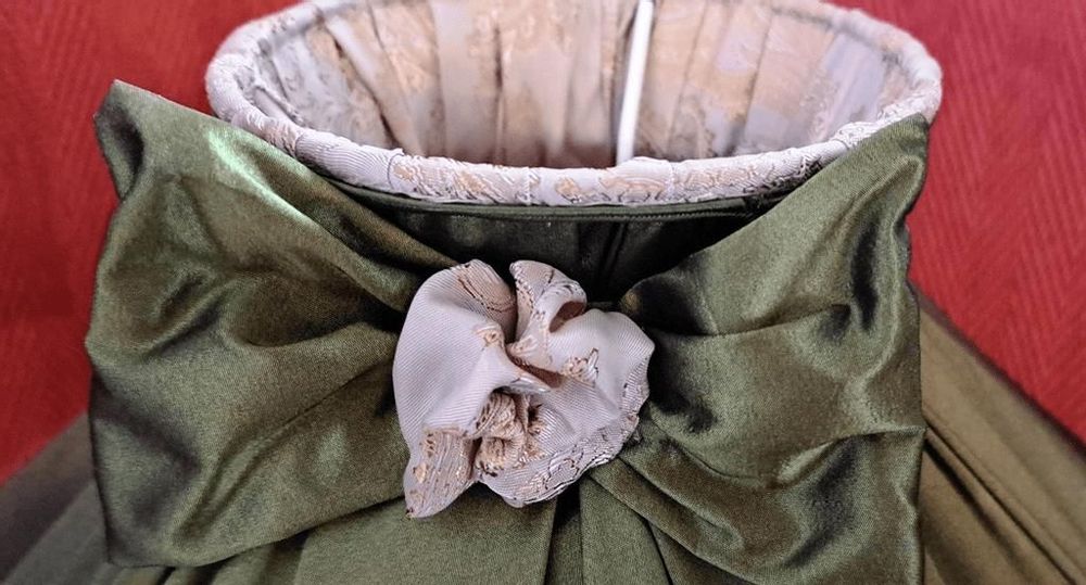 Decorative objects - Princess Belle Epoque silk taffeta lampshade - BELLE EPOQUE