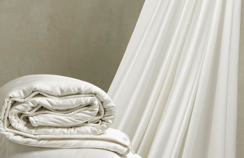 Linge de lit - Housse de couette 100 % couette double/queen size 240 x 220 - T.SILK COLLECTION