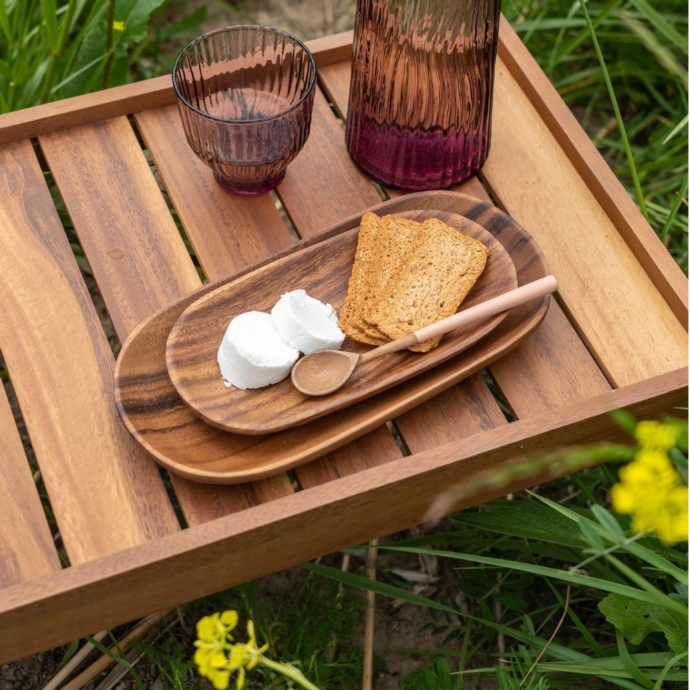 Plateaux - Plateaux en acacia Ellipse - KINTA