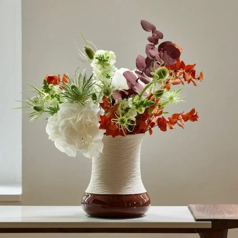Vases - Vase en porcelaine DAHLIA - CFOC