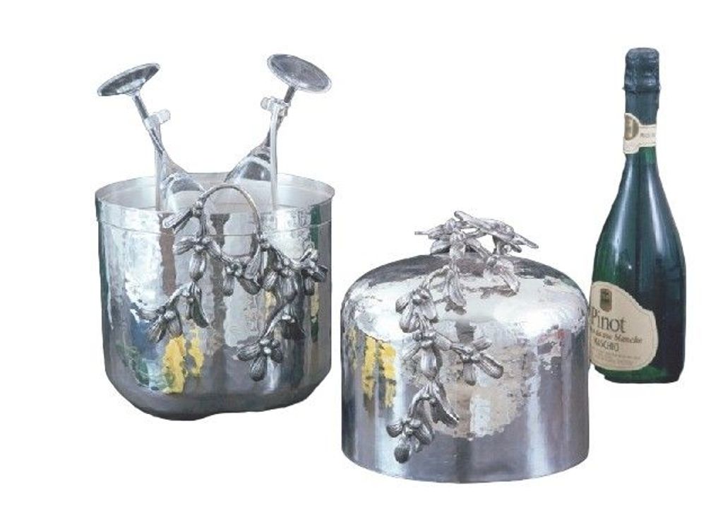 Bols - Seau à champagne sujet gui - FRANCO LAPINI 1963