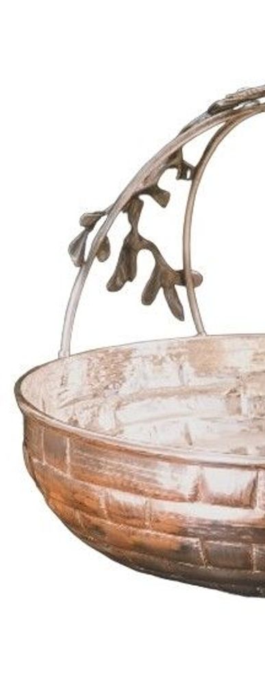 Platter and bowls - Basket subject gui - FRANCO LAPINI 1963