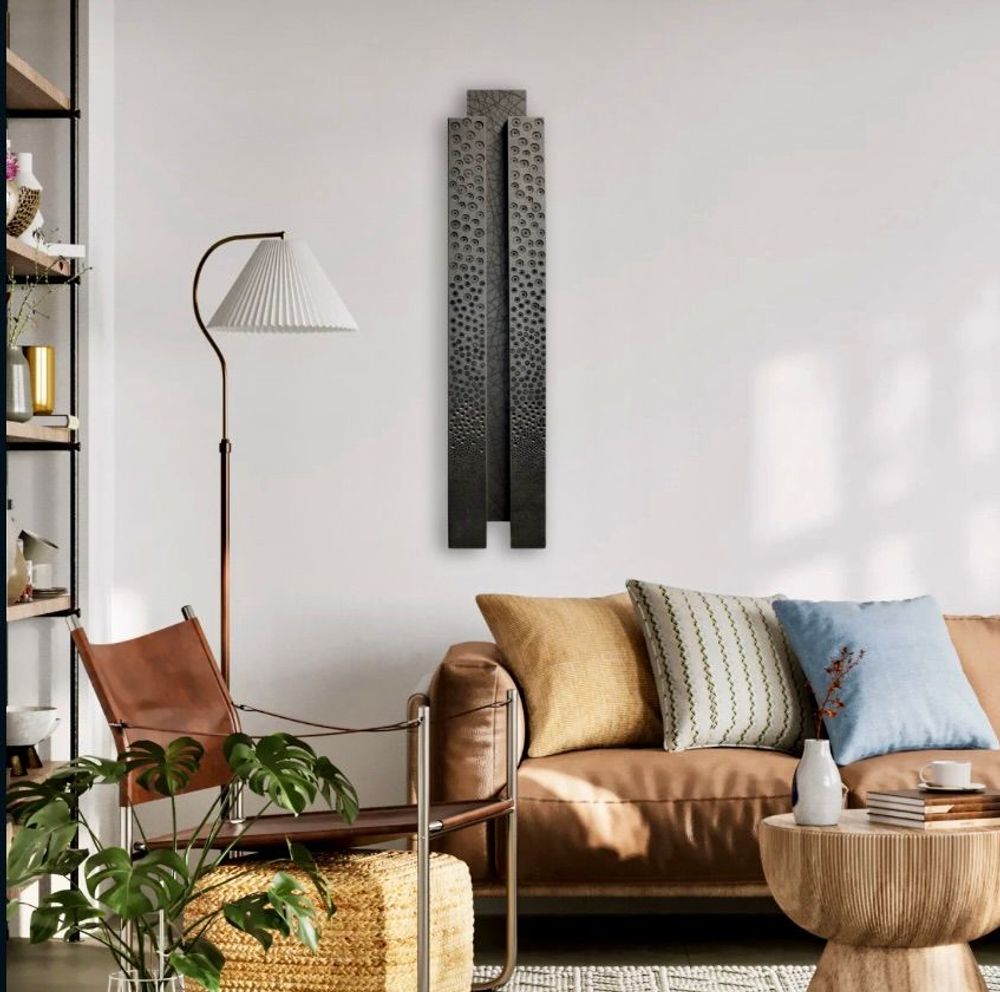 Unique pieces - 117 cm wall sculpture - ANNY JUILLET - DESIGN