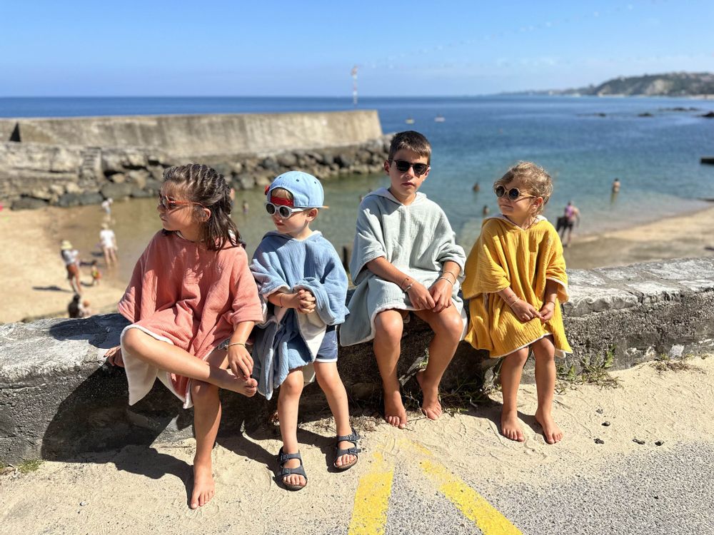 Mode enfantine - SANCHO le poncho - ATELIER MANIETTE