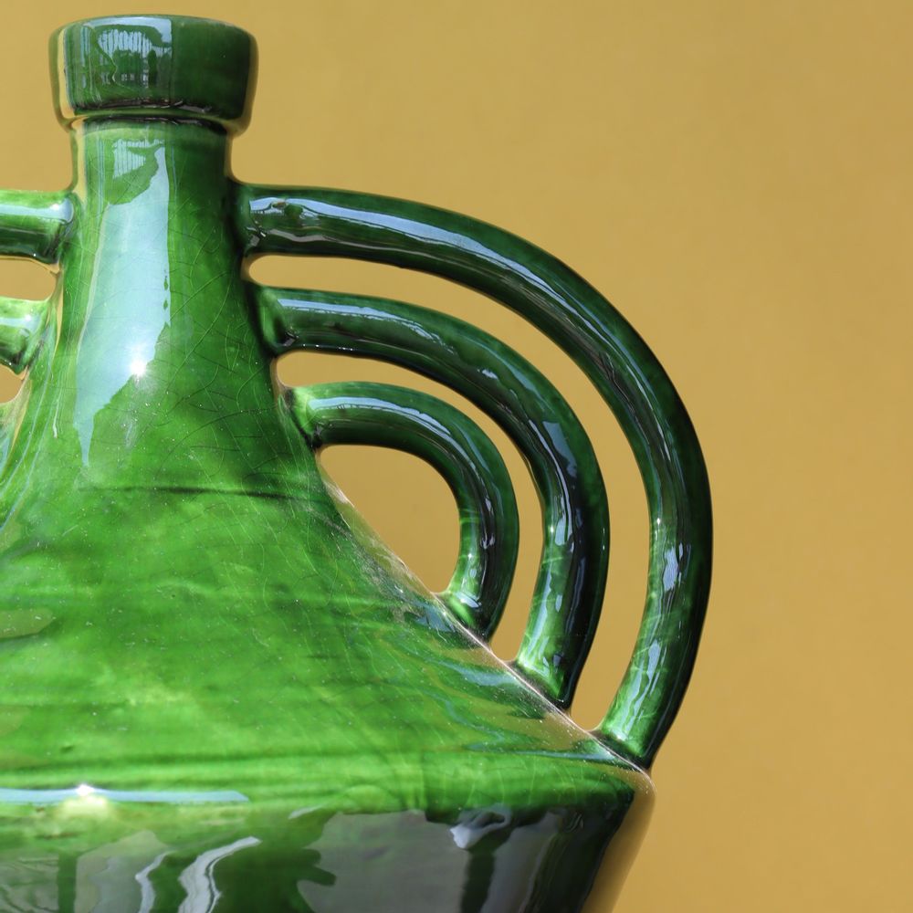 Vases - Vase Anses Multiples - Vert - MAISON MARMOL