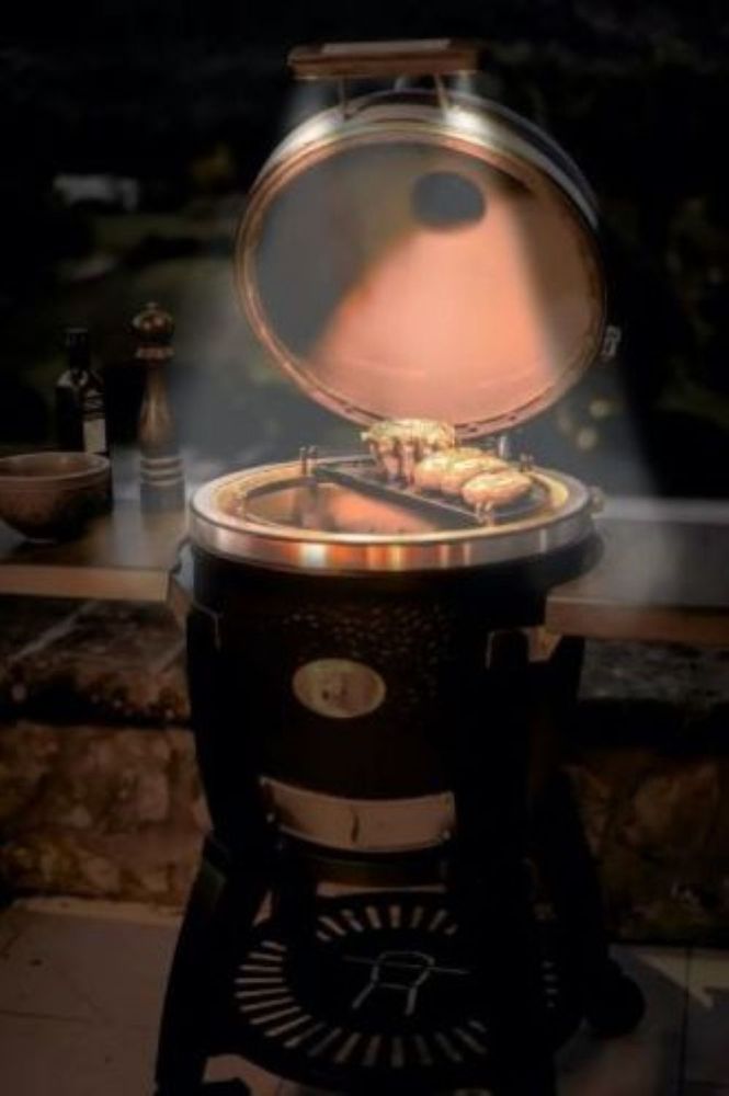 Barbecues - Kamado Monolith - AVANTGARDE CLASSIC avec Chariot - PLANET OUTDOOR